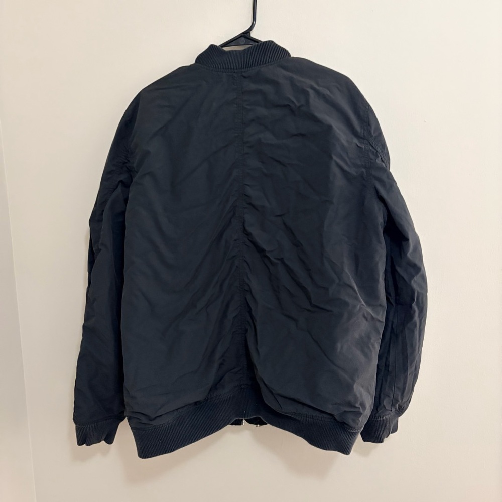 Y2K GAP Men's Black and Green Bomber Jacket Men’s Tall XL - Picture 8 of 9